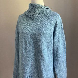 Heather Blue Sweater Large